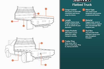 Landscape Truck Infographic